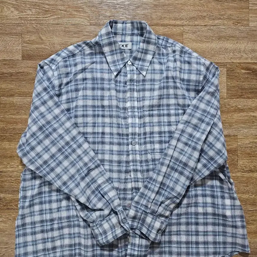 [BUNJANG] Cour Checkered Shirt M Size / 쿠어 체크셔츠 M