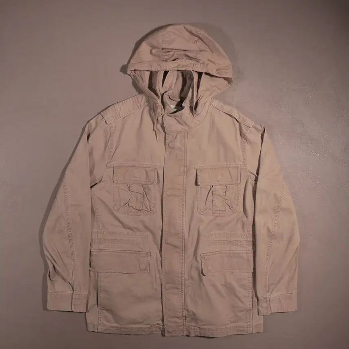 [BUNJANG] Vintage Military Multi-Pocket Hooded Jacket / 일본빈티지 밀리터리 멀티포켓 후드자켓 C234