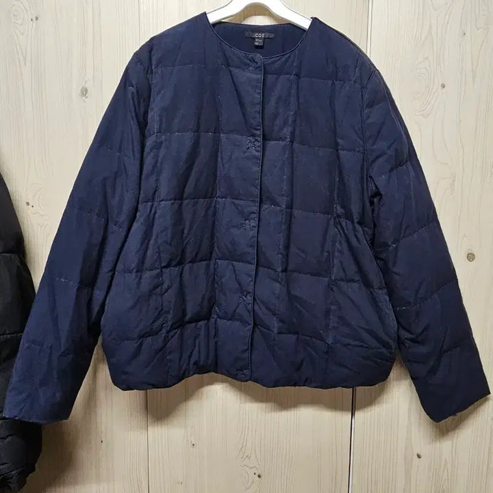 [BUNJANG] COS Navy Quilted Padded Jacket / COS 코스 네이비 퀼팅 패딩 자켓