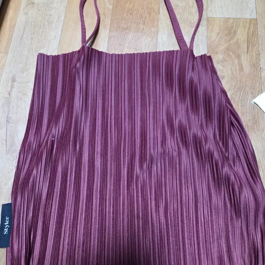 [BUNJANG] Blue of Each Bag Pleats Shoulder Bag / 블루오브 이치백  플리츠 숄더백