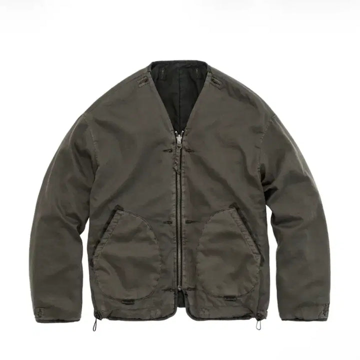 [BUNJANG] Polytelu 1011 Camo Liner Jacket (Olive) / [4] 폴리테루 1011 카모 라이너 자켓 유즈드 올리브