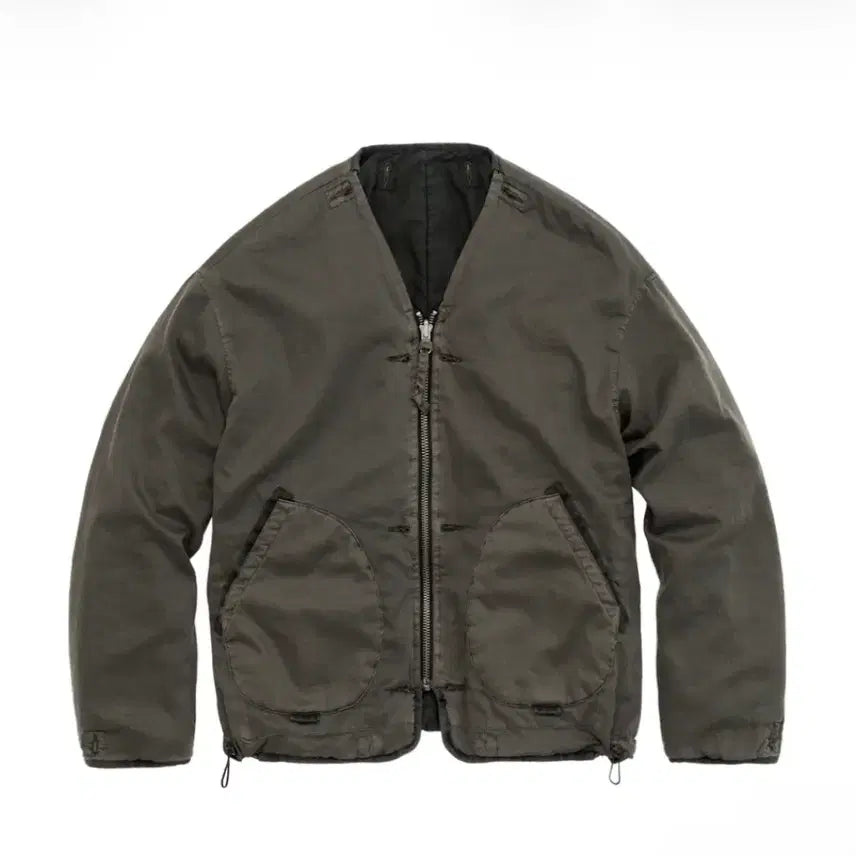 [BUNJANG] Polytelu 1011 Camo Liner Jacket (Olive) / [4] 폴리테루 1011 카모 라이너 자켓 유즈드 올리브