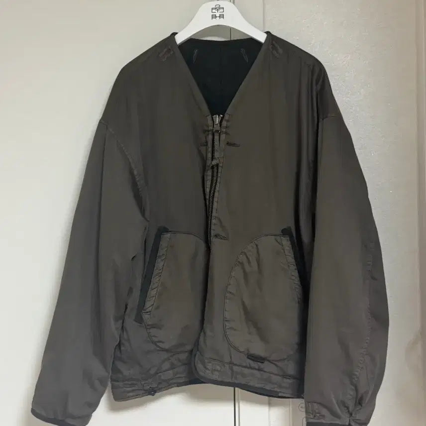 [BUNJANG] Polytelu 1011 Camo Liner Jacket (Olive) / [4] 폴리테루 1011 카모 라이너 자켓 유즈드 올리브