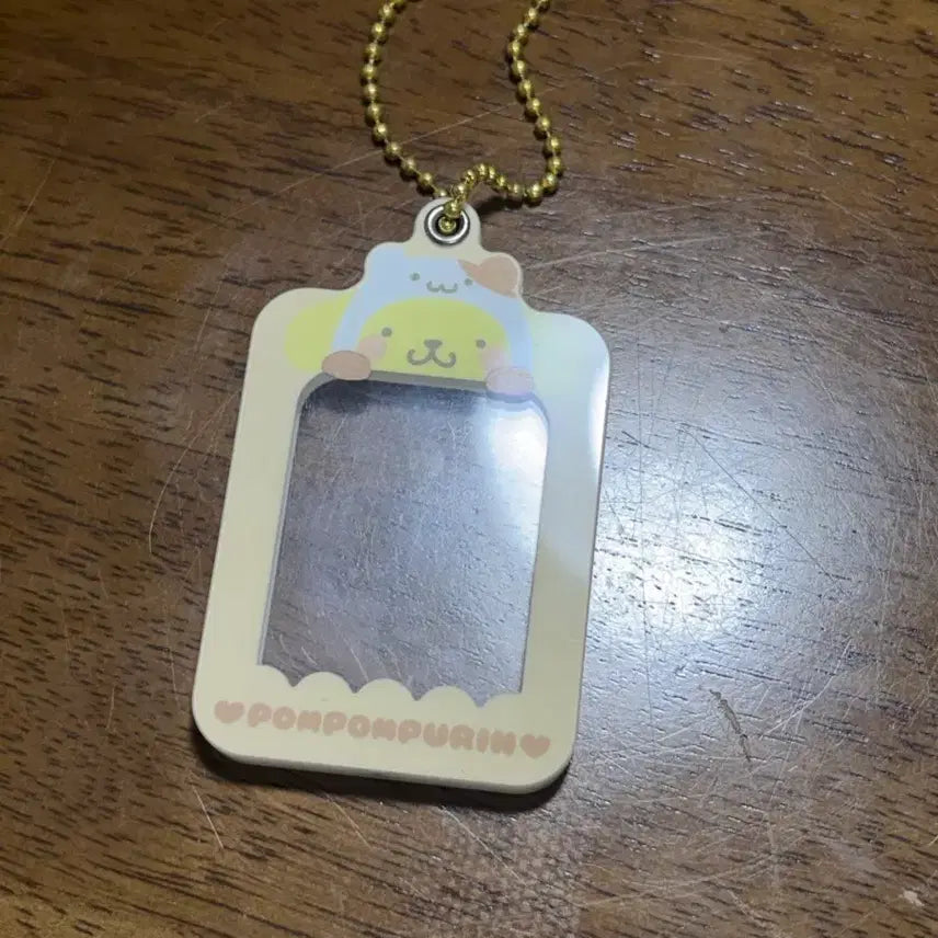 [BUNJANG] Pom Pom Purin Photo Holder Keychain / 폼폼푸린 증사 홀더 키링
