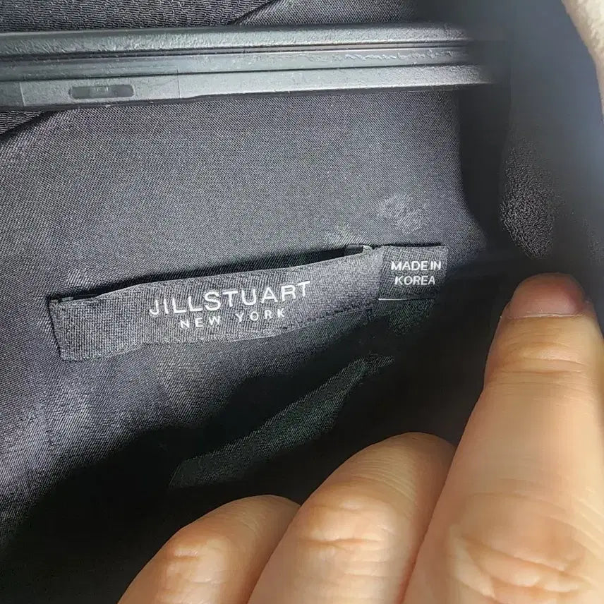 [BUNJANG] Jill Stuart Black Collar Dress / 질스튜어트 블랙 카라 원피스