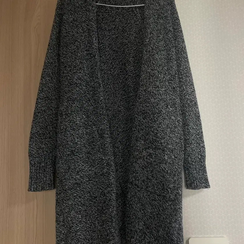 [BUNJANG] Gray Knit Cardigan Free Size / 회색 니트 가디건