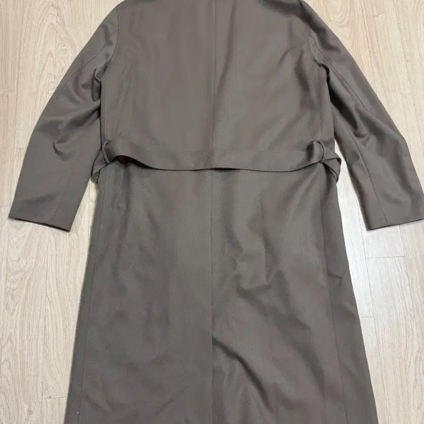 [BUNJANG] Jill Stuart New York Wool Blend Belted Trench Coat / 질스튜어트뉴욕 울 트윌 벨티드 싱글 트렌치 코트 L 105 정가 84만원