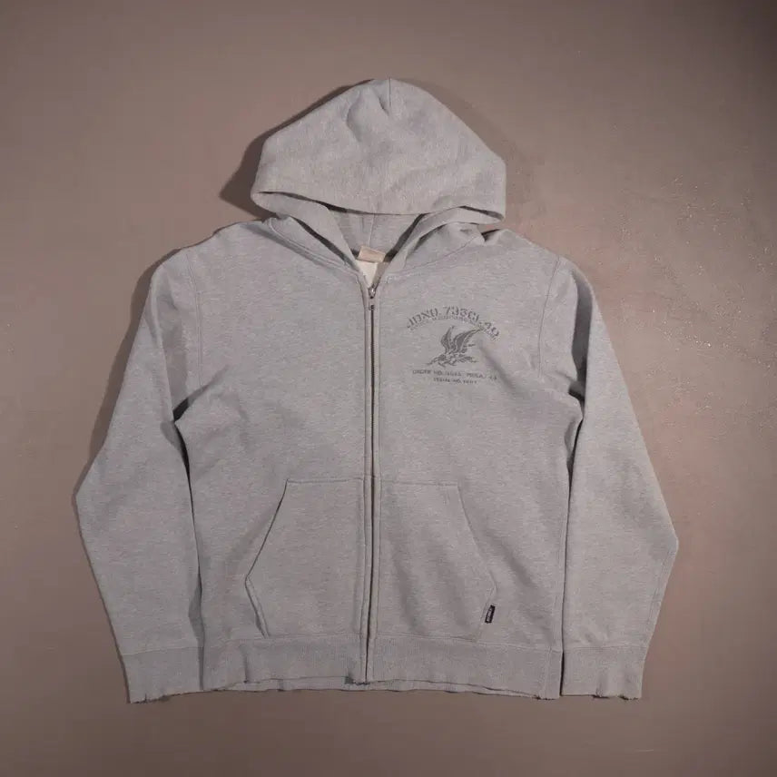 [BUNJANG] Avirex Japan Printed Hoodie Zip-up / 아비렉스 재팬 프린팅 후드집업 C235