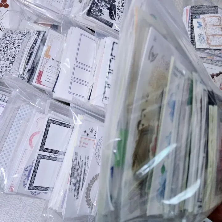 [BUNJANG] Assorted Stationery Box Set / 다꾸템 대량 정리 박스 / 감성 다꾸 약 7kg / 마지막 1박스