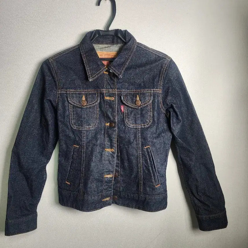 [BUNJANG] Levi's Women's Denim Trucker Jacket / 리바이스 여성 데님 트러커 자켓 90