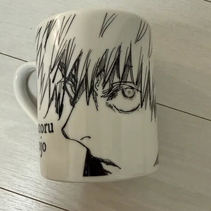 [BUNJANG] Jump Shop Gojo Alphabet Mug Cup / 점프샵 한정 고죠 알파벳 머그컵