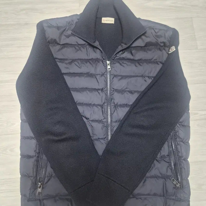 [BUNJANG] Moncler Tricot Knit Padded Jacket / 몽클레어 니트패딩 트리콧 XL 정품