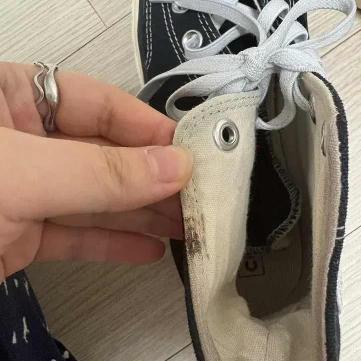 [BUNJANG] Converse Chuck Taylor High Black Sneakers / 컨버스 척테일러 하이 250 블랙