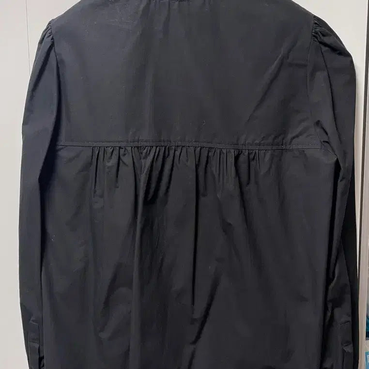 [BUNJANG] blank03 Cotton Frill Blouse / [택달린 새상품] 블랭크공삼 코튼 프릴 블라우스 블랙 blank03 co