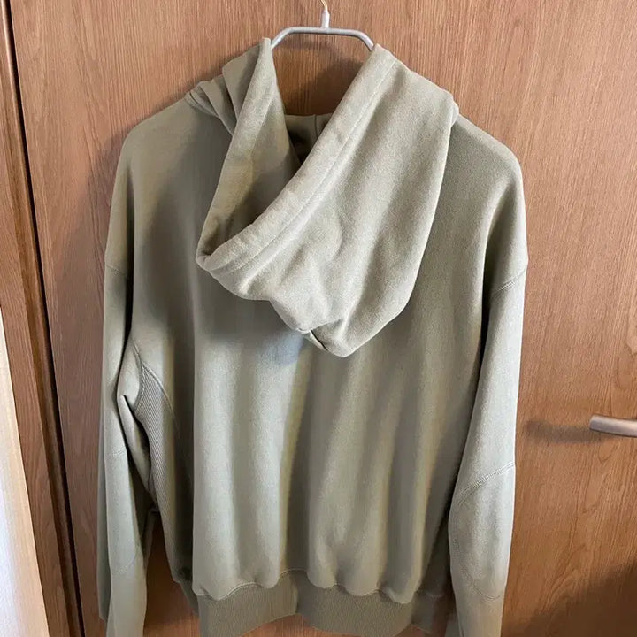[BUNJANG] 999 Humanity EVD Hooded Zip-up (Faded Khaki) / 999휴머니티 EVD 후디드 집업 (페이디드 카키)