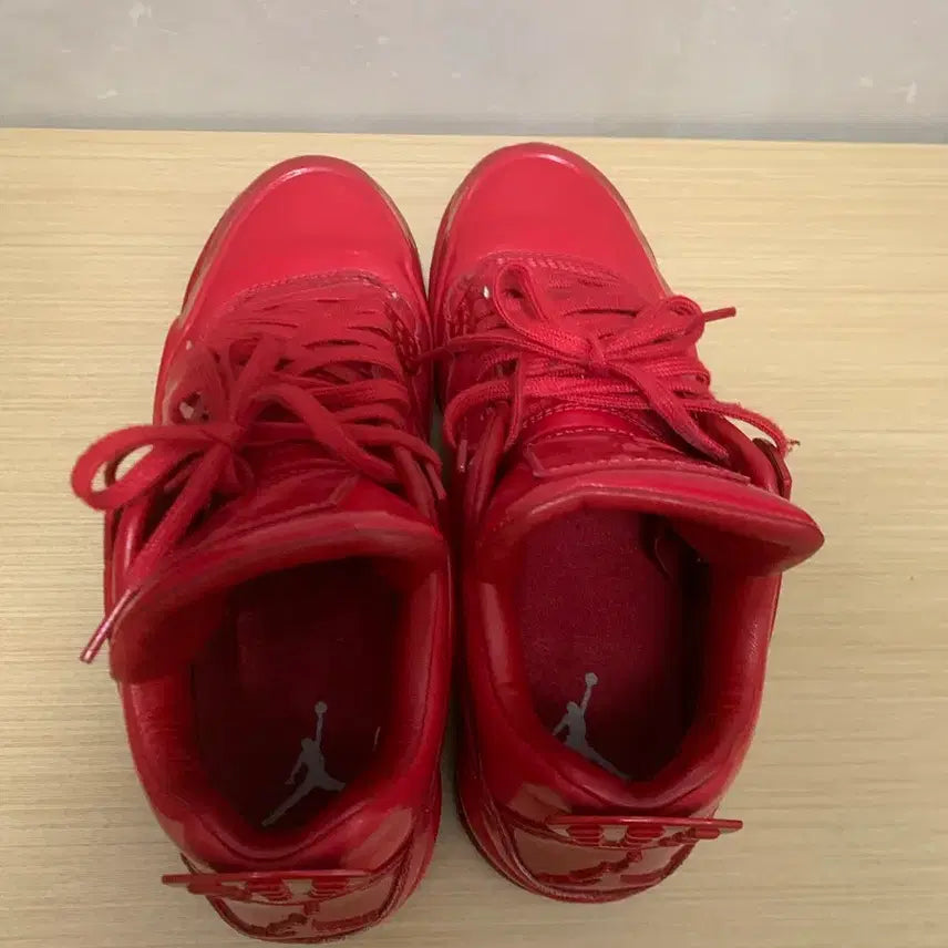 [BUNJANG] Jordan 11LAB4 Red Sneakers / 조던 11LAB4