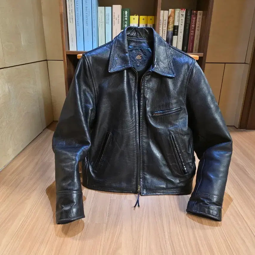 [BUNJANG] Lost Worlds 0033 Horsehide Leather Jacket / [Lost Worlds] 로스트 월드 호스하이드 가죽 자켓  38