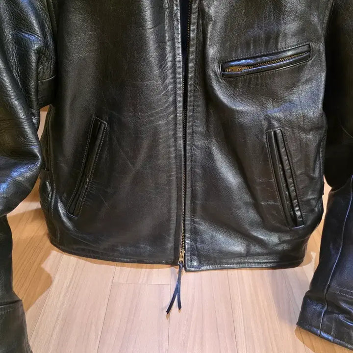 [BUNJANG] Lost Worlds 0033 Horsehide Leather Jacket / [Lost Worlds] 로스트 월드 호스하이드 가죽 자켓  38