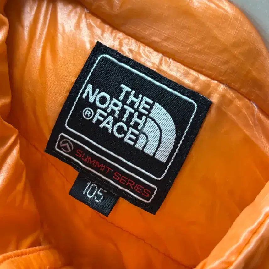[BUNJANG] The North Face Summit Orange Vest Padded 700 / 노스페이스 써밋 오렌지 조끼 패딩 700 (얼룩 존재)