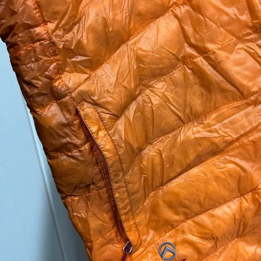 [BUNJANG] The North Face Summit Orange Vest Padded 700 / 노스페이스 써밋 오렌지 조끼 패딩 700 (얼룩 존재)