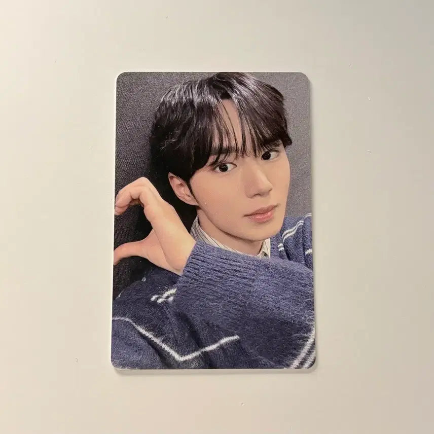 [BUNJANG] ALPHADRIVEONE (ALDI1) Junseo Toux Jours Half Heart Photocard POB / 알파드라이브원 알디원 준서 뚜레쥬르 반쪽하트 포카 미공포 양도