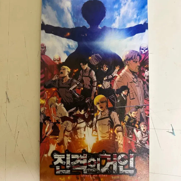 [BUNJANG] Attack on Titan Megabox Original Ticket / 진격거 메가박스 오리지널 티켓 1주차 특전