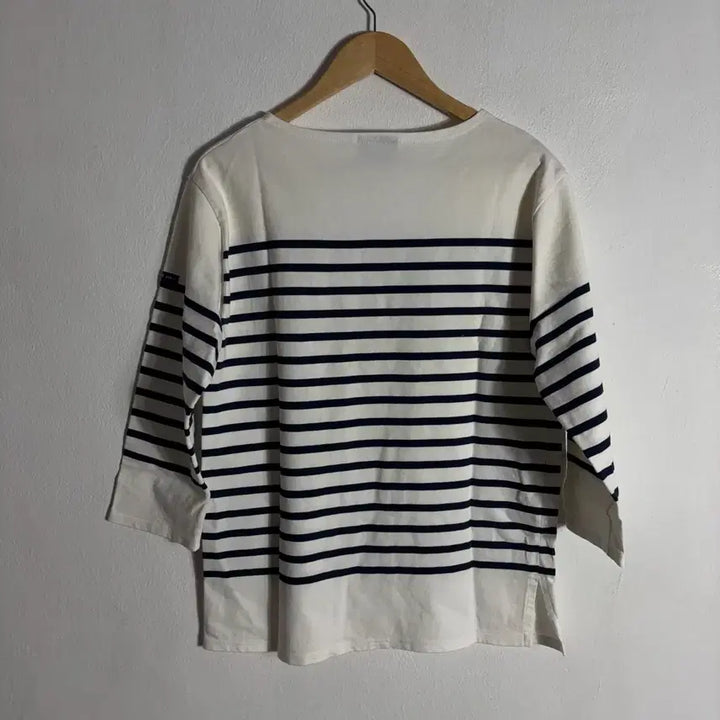 [SOLD OUT] 세인트제임스 흰/남 스트라이프 티셔츠(40)