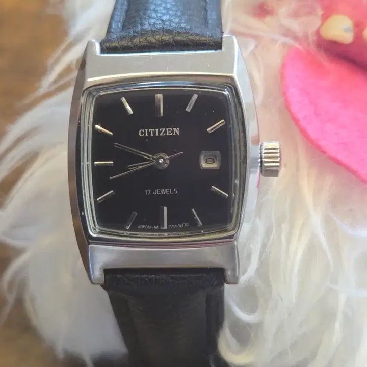 [BUNJANG] Citizen Vintage Square Watch 17 Jewels / 시티즌 빈티지 사각 시계 17석