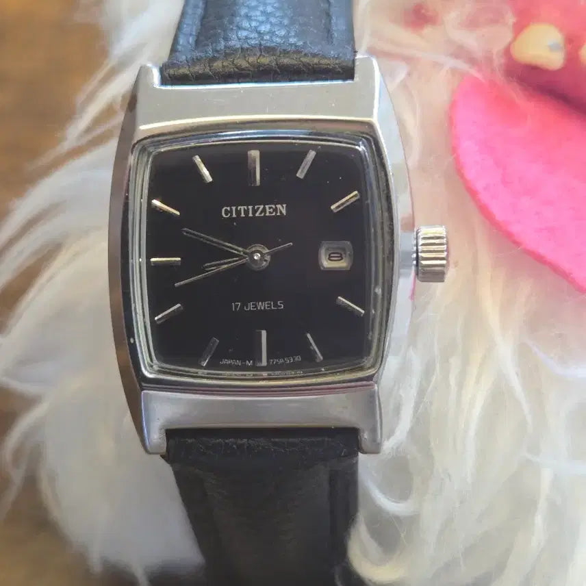 [BUNJANG] Citizen Vintage Square Watch 17 Jewels / 시티즌 빈티지 사각 시계 17석
