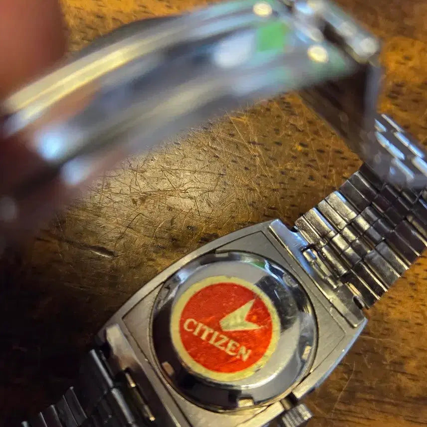 [BUNJANG] Citizen Vintage Square Watch 17 Jewels / 시티즌 빈티지 사각 시계 17석