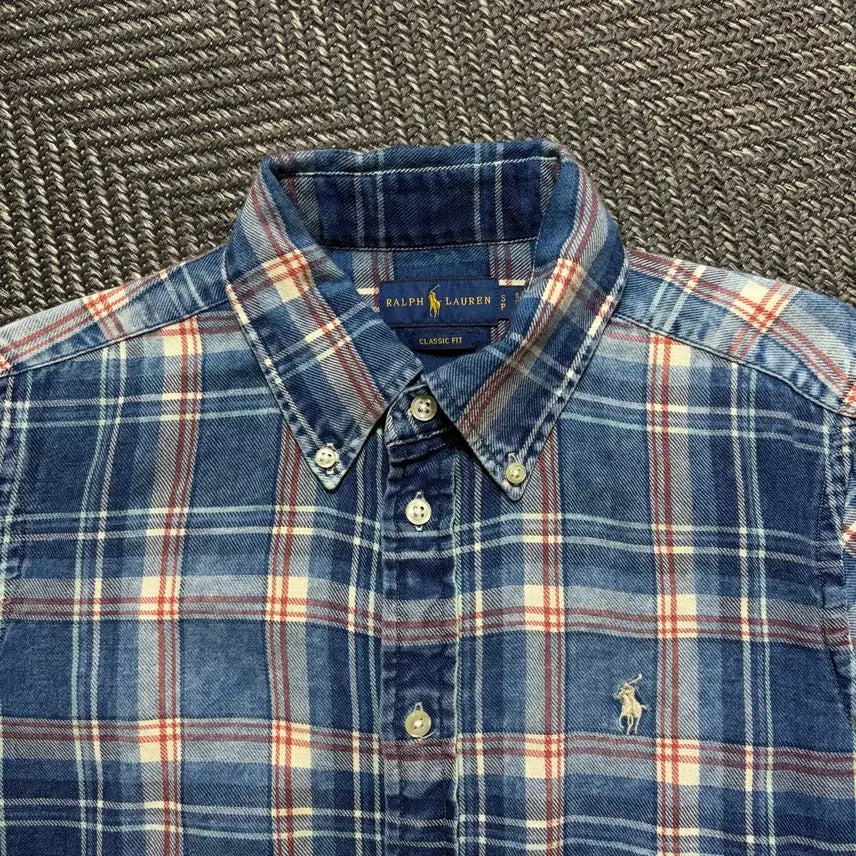 [SOLD OUT] Polo 빈티지 체크 셔츠(S)