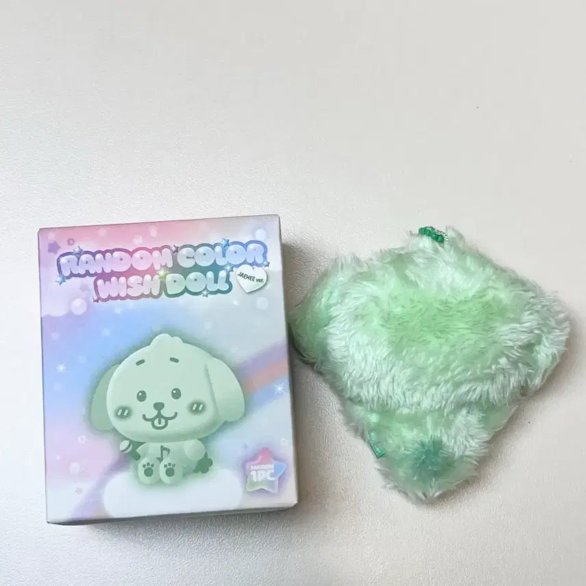 [BUNJANG] Dae-Treever Jaehee Green Doll NCT WISH Random Doll / 정품 새상품 댕트리버 컬러돌 그린 초록 엔시티위시 랜덤 위시돌 재희 인형