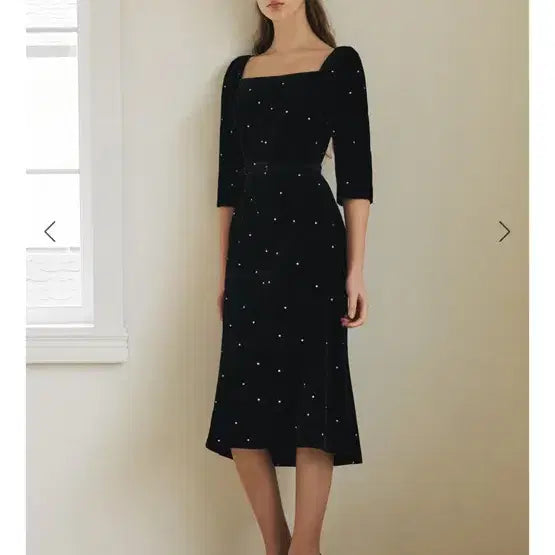 [BUNJANG] Bride And You Odette Velvet Dress (Size 2) / 새상품) 브라이드앤유 오데뜨 벨벳 원피스 2사이즈