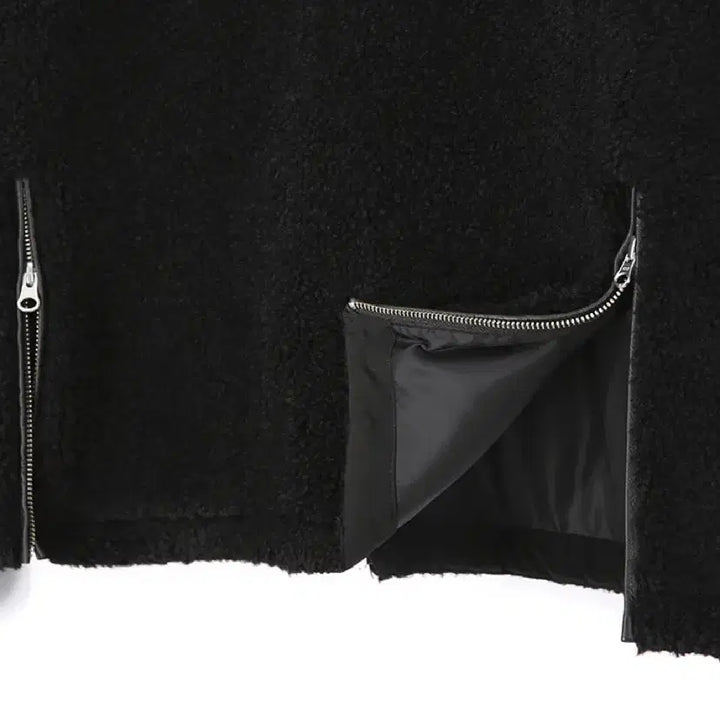 [BUNJANG] Toniq Wek Duvet Leather Shearling Jacket / 토니웩 Duvet Leather Shearling Jacket