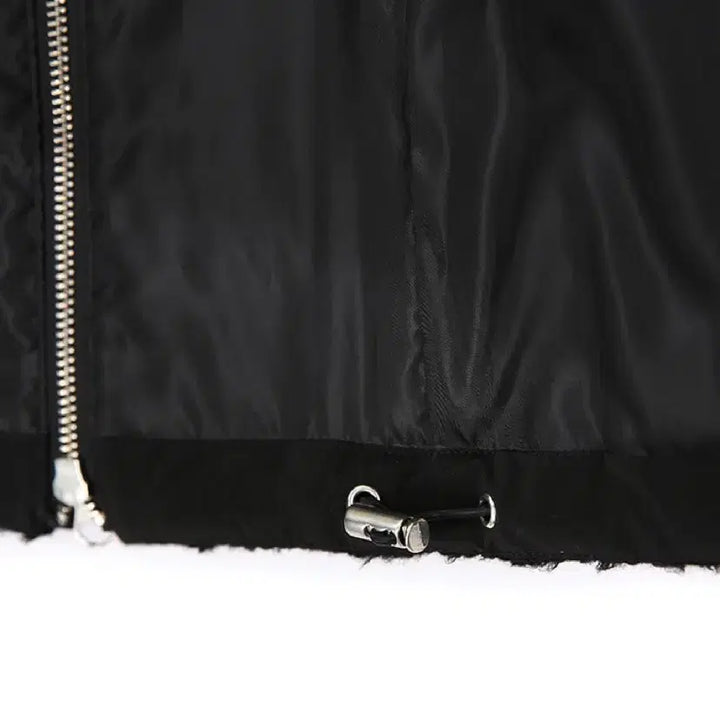 [BUNJANG] Toniq Wek Duvet Leather Shearling Jacket / 토니웩 Duvet Leather Shearling Jacket