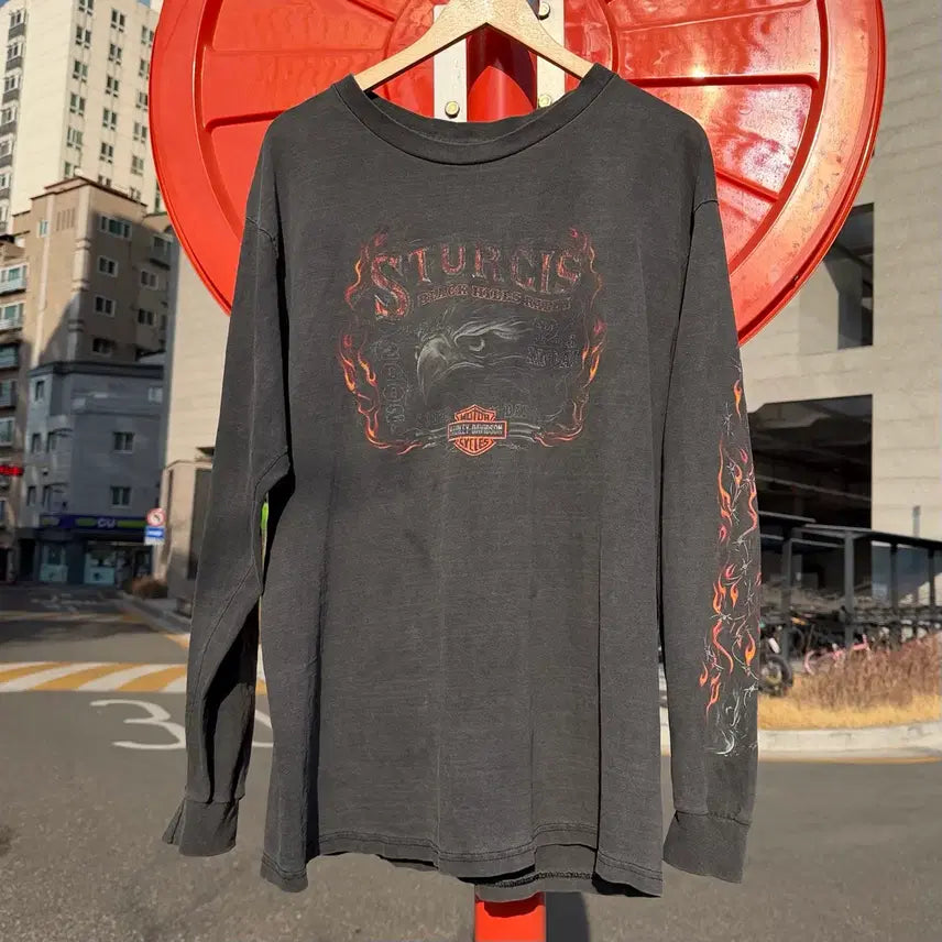 [BUNJANG] 00s Vintage Harley Davidson Long Sleeve T-Shirt / 00s Vintage Harley Davidson Long Sleeve