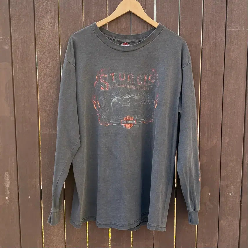 [BUNJANG] 00s Vintage Harley Davidson Long Sleeve T-Shirt / 00s Vintage Harley Davidson Long Sleeve