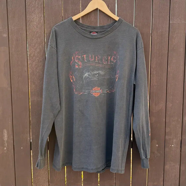 [BUNJANG] 00s Vintage Harley Davidson Long Sleeve T-Shirt / 00s Vintage Harley Davidson Long Sleeve