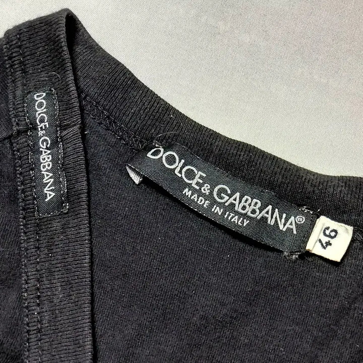 [BUNJANG] Dolce &amp; Gabbana Vintage Big Logo Sleeveless Top / [46] 돌체앤가바나(D&amp;G) 빈티지 빅로고 슬리브리스
