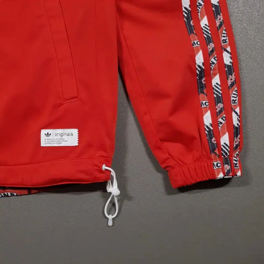 [BUNJANG] Adidas Run DMC Reversible Windbreaker Jersey / 아디다스 X RUN DMC 콜라보 한정판 양면 리버서블 바람막이 져지