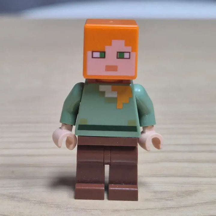 [BUNJANG] Lego Minecraft Alex Minifigure / 레고 마인크래프트 알렉스 미니피규어