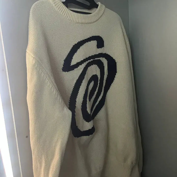 [BUNJANG] L Ivory Knit / XXL 컬리니트 아이보리