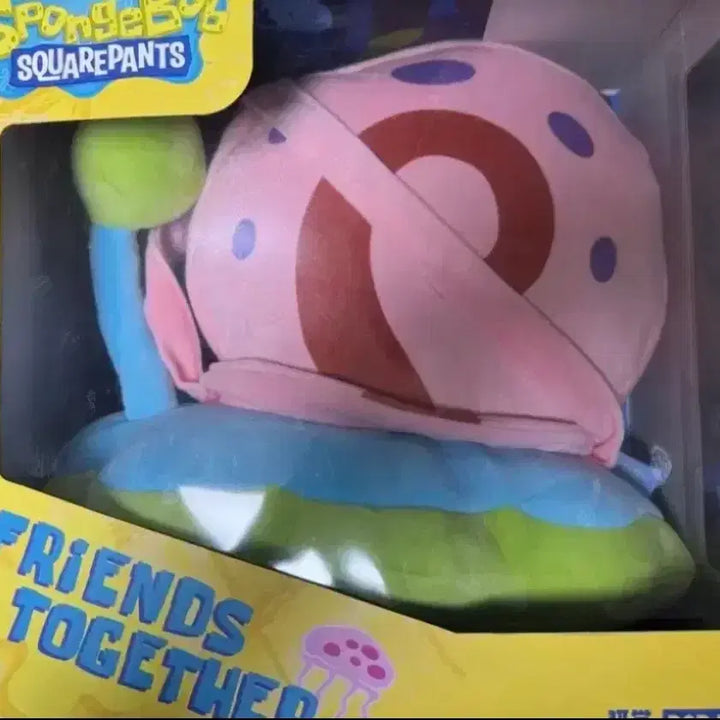 [BUNJANG] Popmart SpongeBob Patrick Backpack / 팝마트 스폰지밥 핑핑이 달팽이백