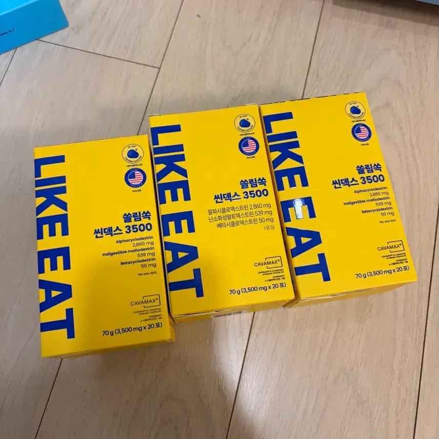 [BUNJANG] Likeit Slim Ssook Cindecks 3500 (3-Piece Bundle) / 라이킷 슬림쏙 씬덱스 3500 (3개가격)