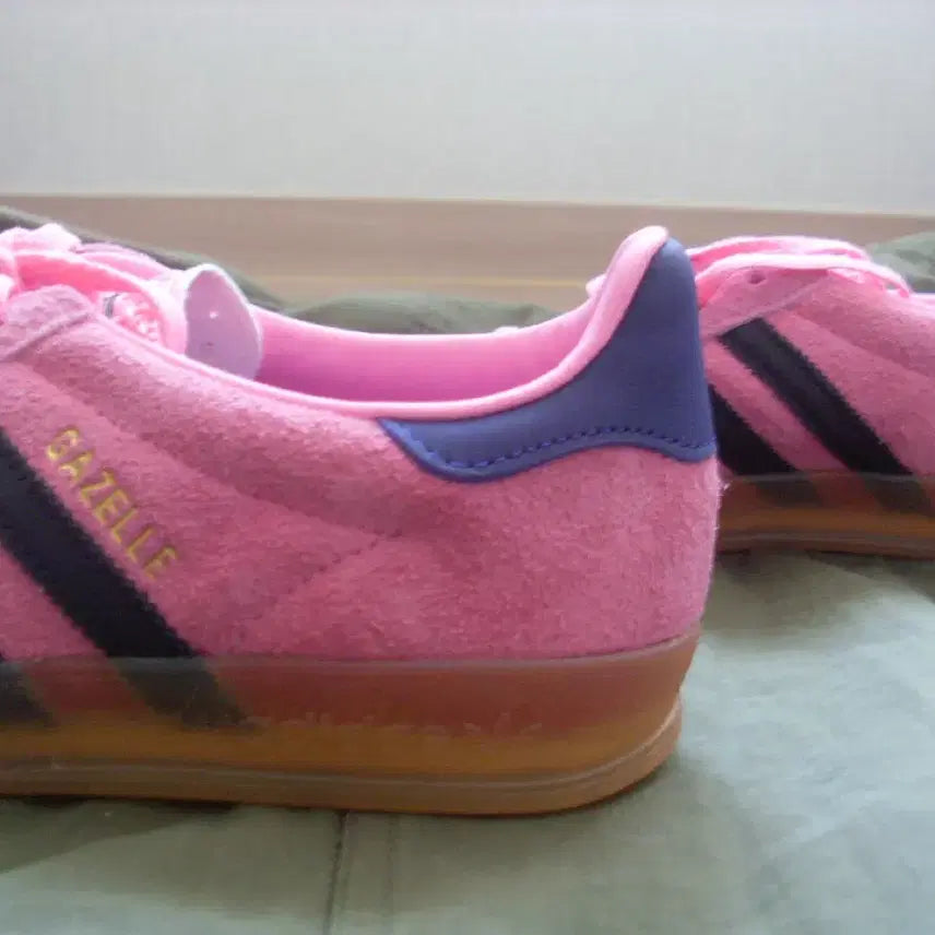 [BUNJANG] Adidas Gazelle Indoor Pink Sneakers / 아디다스 가젤 인도어 핑크 새제품 240사이즈