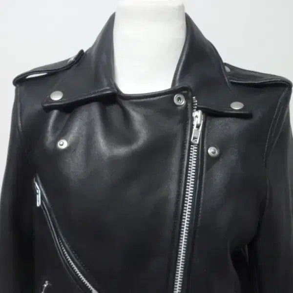 [BUNJANG] VIVASTUDIO Junior Lambskin Jacket / 바비스튜디오/정품/여성/주니어/춘추/양가죽/자켓/95(M)새제품수준