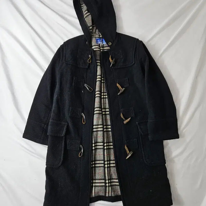 [BUNJANG] Burberry Blue Label Wool Duffle Coat Jacket (Size 38) / 버버리 블루라벨 모 코트 떡볶이코트 자켓 38