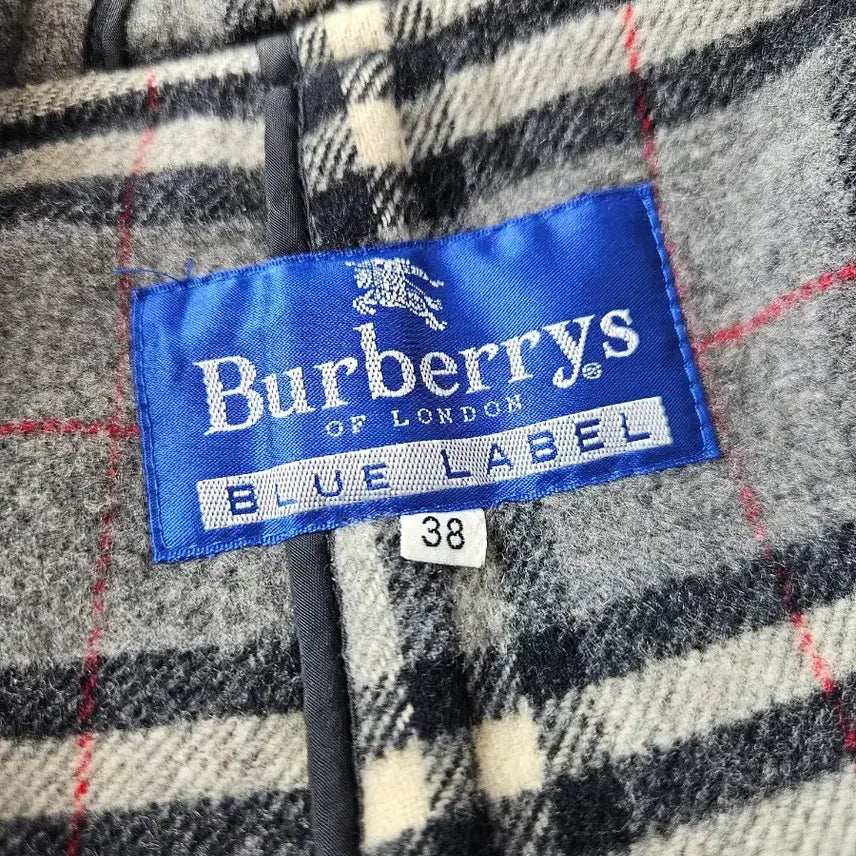 [BUNJANG] Burberry Blue Label Wool Duffle Coat Jacket (Size 38) / 버버리 블루라벨 모 코트 떡볶이코트 자켓 38