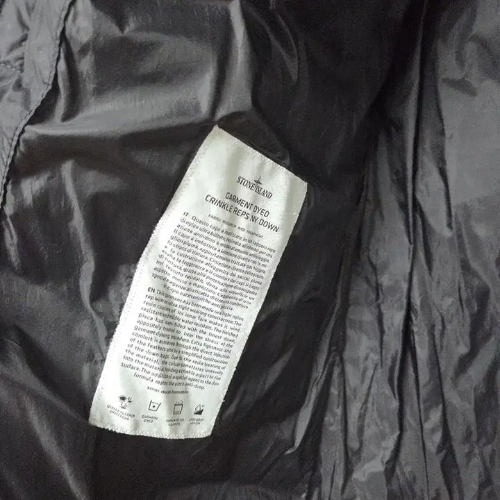 [BUNJANG] Stone Island Drake Long Padded Jacket Black L / [희귀매물] 스톤아일랜드 16 크링클랩스 롱패딩 드레이크 패딩 블랙 L