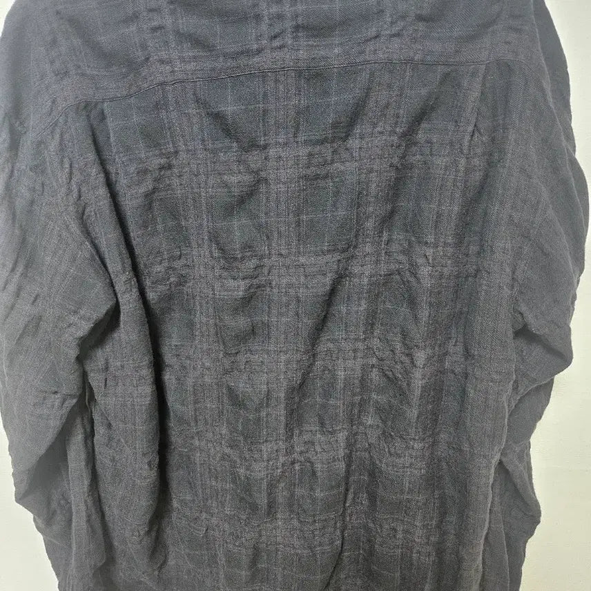 [BUNJANG] Ourselfs Vintage Check Shirt Black / [2] 아워셀브스 빈티지 체크셔츠 블랙